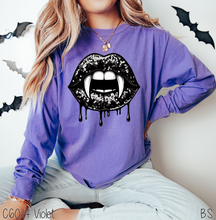 Load image into Gallery viewer, Vampire Fangs Faux Sequin #BS7276
