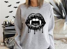 Load image into Gallery viewer, Vampire Fangs Faux Sequin #BS7276
