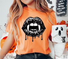 Load image into Gallery viewer, Vampire Fangs Faux Sequin #BS7276
