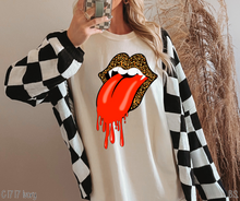 Load image into Gallery viewer, Vampire Leopard Lips With Tongue #BS121
