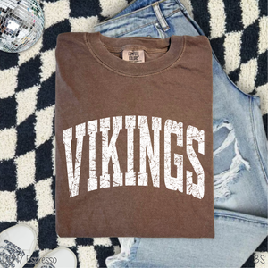 Vikings Distressed Arch #BS8586 *10/5 PRINTS ON ORDER AND EXTRAS POSTED FOR PURCHASE BEFORE ARRIVAL