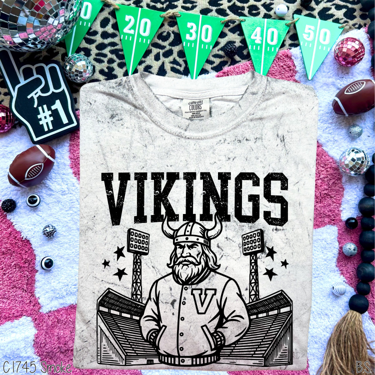Vikings Letterman Mascot #BS8445 *PREORDER CLOSING SUNDAY 8/31 @ MIDNIGHT CST