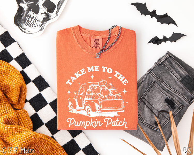 Vintage Truck Take Me To The Patch #BS8372