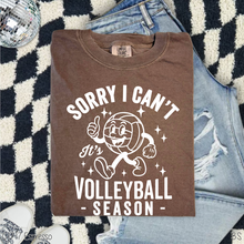 Load image into Gallery viewer, Volleyball Season Sorry Can&#39;t #BS8418 *8/24 PRINTS ON ORDER AND EXTRAS POSTED FOR PURCHASE BEFORE ARRIVAL
