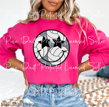 Load image into Gallery viewer, Volleyball Sparkly Smile #BS5883
