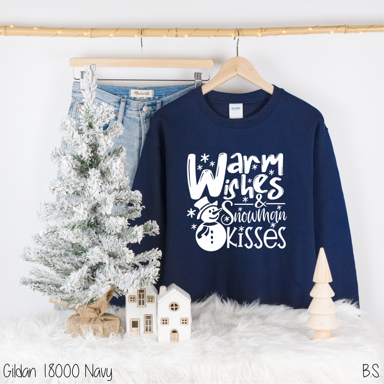 Warm Wishes And Snowman Kisses #BS176