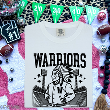 Load image into Gallery viewer, Warriors Letterman Mascot #BS8440 *PREORDER CLOSING SUNDAY 8/31 @ MIDNIGHT CST
