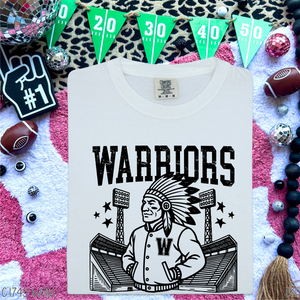 Warriors Letterman Mascot #BS8440 *PREORDER CLOSING SUNDAY 8/31 @ MIDNIGHT CST