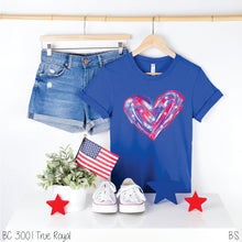 Load image into Gallery viewer, Watercolor Americana Heart #BS6895
