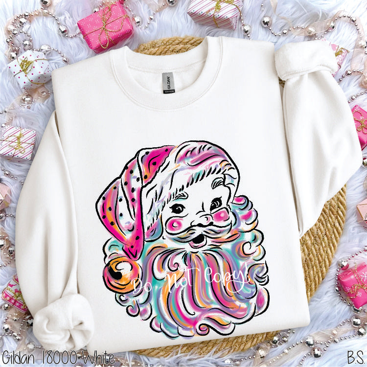 Watercolor Santa #BS140