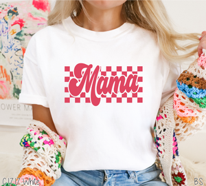 Watermelon Checkered Mama #BS6689