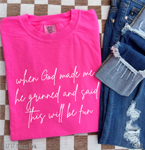 Load image into Gallery viewer, When God Made Me #BS8735
