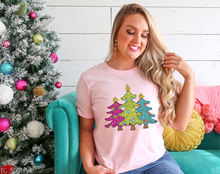 Load image into Gallery viewer, Whimsical Glitter Christmas Trees #BS6189
