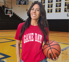 Load image into Gallery viewer, White Arched Distressed Game Day #BS9033
