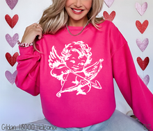 Load image into Gallery viewer, White Distressed Cupid #BS8799
