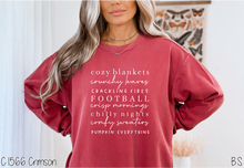 Load image into Gallery viewer, White Ink Cozy Blankets Crunchy Leaves #BS7160
