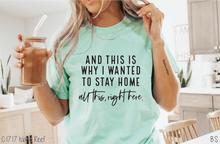 Load image into Gallery viewer, Why I Wanted To Stay Home #BS7800
