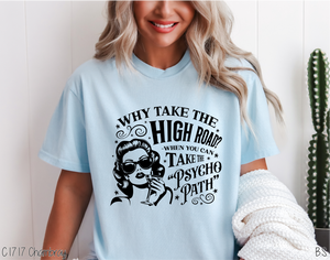 Why Take The High Road #BS8127