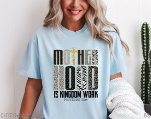 Wild Motherhood Is Kingdom Work #BS8199
