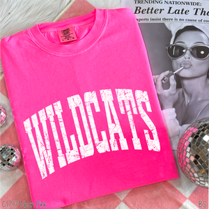 Wildcats Distressed Arch #BS8548