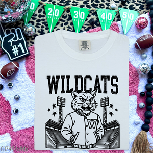 Wildcats Letterman Mascot #BS8435 *PREORDER CLOSING SUNDAY 8/31 @ MIDNIGHT CST