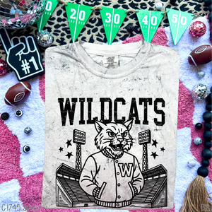 Wildcats Letterman Mascot #BS8435 *PREORDER CLOSING SUNDAY 8/31 @ MIDNIGHT CST