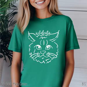 Wildcats Doodle Mascot #BS8257
