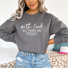 Load image into Gallery viewer, With God White Ink #BS6485
