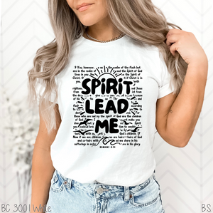 Wording Spirit Lead Me #BS5645