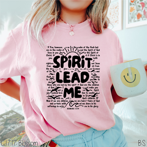 Wording Spirit Lead Me #BS5645