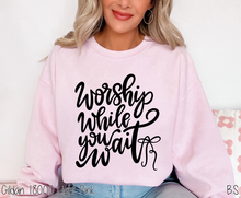 Load image into Gallery viewer, Worship While You Wait #BS8994 *PREORDER CLOSING SUNDAY 3/1 @ MIDNIGHT CST
