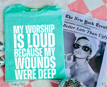 Load image into Gallery viewer, Wounds Were Deep Distressed #BS8298
