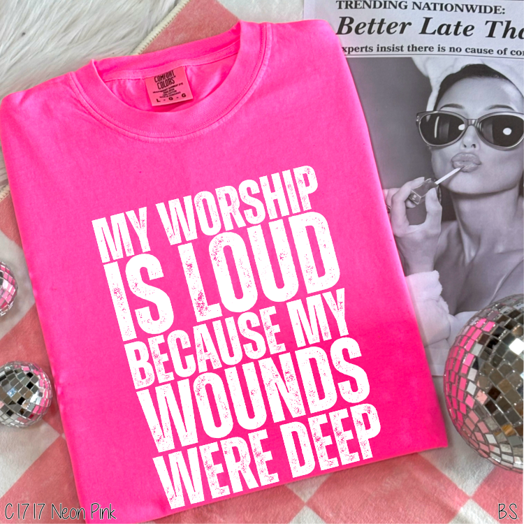 Wounds Were Deep Distressed #BS8298