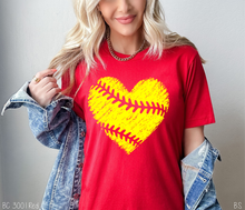 Load image into Gallery viewer, Yellow Seam Heart #BS8919
