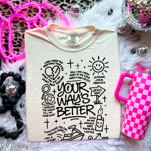 Black Ink Your Way's Better #BS8393