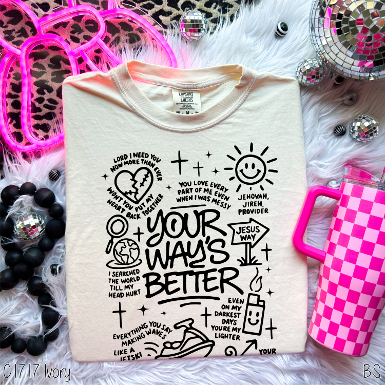 Black Ink Your Way's Better #BS8393