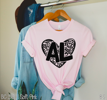 Load image into Gallery viewer, Alabama Leopard Heart #BS1840
