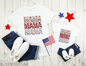 American Mama And Mini Stars #BS1650-51