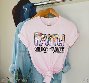 Faith Can Move Mountains Full Color #BS1646