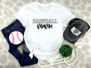 Baseball Mama Stitch Glitter #BS5120