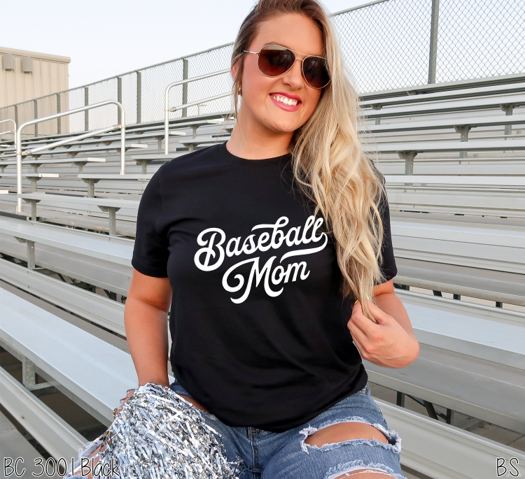 Baseball Mom Retro Swoosh #BS5219