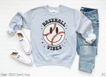 Load image into Gallery viewer, Baseball Vibes Smile Retro #BS2738
