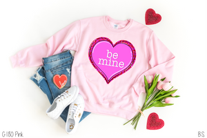 Be Mine Pink Leopard Heart #BS1097