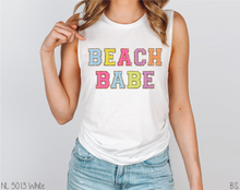 Load image into Gallery viewer, Beach Babe Chenille Letters #BS2860
