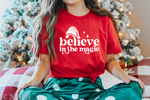 Believe In The Magic Santa Hat #BS3984