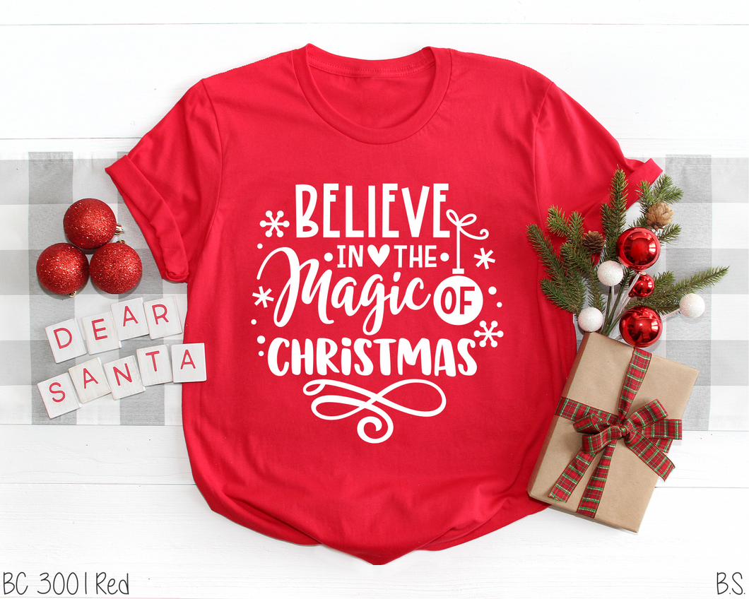 Believe In The Magic of Christmas One Color #BS2042