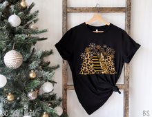 Load image into Gallery viewer, Black And Gold Christmas Trees #BS2470
