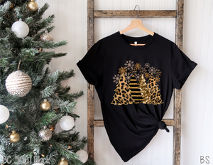 Black And Gold Christmas Trees #BS2470