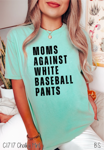 Black Ink Moms Against White Pants #BS5292