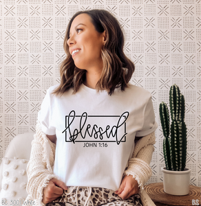 Blessed Hand Lettered #BS2516